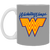 Wichita Wings Mug 11oz Glossy Ceramic MISL Soccer color Gray