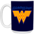 Wichita Wings Mug 15oz Glossy Ceramic MISL Soccer color Navy