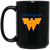 Wichita Wings Mug 15oz Black Glossy Ceramic MISL Soccer