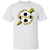 Utah Golden Spikers T-shirt Classic ASL Soccer color White Utah Golden Spikers T-shirt Classic ASL Soccer color White
