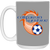 California Sunshine Mug 15oz Glossy Ceramic ASL Soccer color Grey California Sunshine Mug 15oz Glossy Ceramic ASL Soccer color Grey