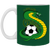 Cleveland Cobras Mug 11oz Glossy Ceramic ASL Soccer color Forest Green Cleveland Cobras Mug 11oz Glossy Ceramic ASL Soccer color Forest Green