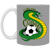 Cleveland Cobras Mug 11oz Glossy Ceramic ASL Soccer color Grey Cleveland Cobras Mug 11oz Glossy Ceramic ASL Soccer color Grey