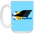 Los Angeles Skyhawks Mug 15oz Glossy Ceramic ASL Soccer Color Columbia Blue
