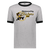 Oklahoma City Slickers Ringer T-shirt ASL Soccer color Heather Gray/Black Oklahoma City Slickers Ringer T-shirt ASL Soccer color Heather Gray/Black