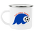 Tacoma Tides Camping Mug 12 oz. Enamel ASL Soccer