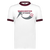 Washington Stars Ringer T-shirt ASL Soccer color White/Maroon Washington Stars Ringer T-shirt ASL Soccer color White/Maroon