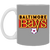 Baltimore Bays Mug 11 oz. Glossy Ceramic NASL Soccer color Gray Baltimore Bays Mug 11 oz. Glossy Ceramic NASL Soccer color Gray