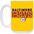 Baltimore Bays Mug 15 oz. Glossy Ceramic NASL Soccer color Athletic Gold Baltimore Bays Mug 15 oz. Glossy Ceramic NASL Soccer color Athletic Gold