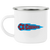 Baltimore Comets Camping Mug 12 oz. Enamel NASL Soccer color White Baltimore Comets Camping Mug 12 oz. Enamel NASL Soccer color White