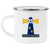 Boston Beacons Camping Mug 12 oz. Enamel NASL Soccer color White Boston Beacons Camping Mug 12 oz. Enamel NASL Soccer color White