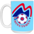 Boston Minutemen Mug 15 oz. Glossy Ceramic NASL Soccer color Columbia Blue Boston Minutemen Mug 15 oz. Glossy Ceramic NASL Soccer color Columbia Blue