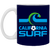 California Surf Mug 11 oz. Glossy Ceramic NASL Soccer color Navy California Surf Mug 11 oz. Glossy Ceramic NASL Soccer color Navy