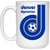 Denver Dynamos Mug 15 oz. White Glossy Ceramic NASL Soccer Denver Dynamos Mug 15 oz. White Glossy Ceramic NASL Soccer