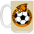 Detroit Cougars Mug 15 oz. Glossy Ceramic NASL Soccer color Tan