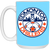 Edmonton Drillers Mug 15 oz. Glossy Ceramic NASL Soccer color Columbia Blue Edmonton Drillers Mug 15 oz. Glossy Ceramic NASL Soccer color Columbia Blue