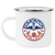 Edmonton Drillers Camping Mug 12 oz. Enamel NASL Soccer color White