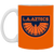 Los Angeles Aztecs Mug 11 oz. Glossy Ceramic NASL Soccer color Orange Los Angeles Aztecs Mug 11 oz. Glossy Ceramic NASL Soccer color Orange