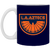 Los Angeles Aztecs Mug 11 oz. Glossy Ceramic NASL Soccer color Royal Blue Los Angeles Aztecs Mug 11 oz. Glossy Ceramic NASL Soccer color Royal Blue