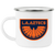 Los Angeles Aztecs Camping Mug 12 oz. Enamel NASL Soccer color White