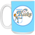 Minnesota Kicks Mug 15 oz. Glossy Ceramic NASL Soccer color Columbia Blue Minnesota Kicks Mug 15 oz. Glossy Ceramic NASL Soccer color Columbia Blue