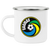 New York Cosmos Camping Mug 12 oz. Enamel NASL Soccer color White New York Cosmos Camping Mug 12 oz. Enamel NASL Soccer color White
