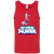 San Antonio Thunder Tank Top Classic NASL Soccer color Red San Antonio Thunder Tank Top Classic NASL Soccer color Red