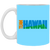 Team Hawaii Mug 11 oz. Glossy Ceramic NASL Soccer color Columbia Blue