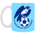 Toronto Falcons Mug 11 oz. Glossy Ceramic NASL Soccer color Columbia Blue Toronto Falcons Mug 11 oz. Glossy Ceramic NASL Soccer color Columbia Blue