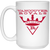 Vancouver Royals Mug 15 oz. White Glossy Ceramic NASL Soccer