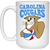 Carolina Cougars Mug 15 oz. White Glossy Ceramic ABA Basketball Team Carolina Cougars Mug 15 oz. White Glossy Ceramic ABA Basketball Team