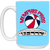 Memphis Pros Mug 15 oz. Ceramic ABA Basketball Team color Columbia Blue