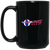 Utah Stars Mug 15 oz. Black Glossy Ceramic ABA Basketball Team Utah Stars Mug 15 oz. Black Glossy Ceramic ABA Basketball Team