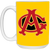 Chicago American Giants Large Drink Mug 15 oz. Negro Leagues Baseball Team color Athletic Gold Chicago American Giants Large Drink Mug 15 oz. Negro Leagues Baseball Team color Athletic Gold