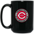 Cincinnati Tigers Mug 15 oz. Black Glossy Ceramic Negro Leagues Baseball Team Cincinnati Tigers Mug 15 oz. Black Glossy Ceramic Negro Leagues Baseball Team