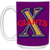 Cuban X-Giants Large Drink Mug 15 oz. Negro Leagues Baseball Team color Purple