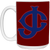 Jersey City Giants Large Drink Mug 15 oz. Negro Leagues Baseball Team color Maroon Jersey City Giants Large Drink Mug 15 oz. Negro Leagues Baseball Team color Maroon