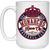 Kansas City Monarchs Large Drink Mug 15 oz. Negro Leagues Baseball Team color White Kansas City Monarchs Large Drink Mug 15 oz. Negro Leagues Baseball Team color White