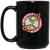 Louisville Black Caps Mug 15 oz. Black Glossy Ceramic Negro Leagues Baseball Team