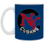 New York Cubans Mug 11 oz. Ceramic Negro Leagues Baseball color Royal Blue New York Cubans Mug 11 oz. Ceramic Negro Leagues Baseball color Royal Blue
