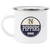 Newark Peppers Camping Mug 12 oz. Enamel Negro Leagues Baseball Team