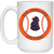 San Francisco Sea Lions Large Drink Mug 15 oz. Glossy Ceramic Negro Leagues Baseball Team color White San Francisco Sea Lions Large Drink Mug 15 oz. Glossy Ceramic Negro Leagues Baseball Team color White