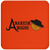 Anaheim Amigos ABA Basketball Team Drink Coaster color Orange