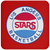 Los Angeles Stars ABA Basketball Team Drink Coaster color Red