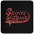St. Louis Spirits ABA Basketball Team Drink Coaster color Black St. Louis Spirits ABA Basketball Team Drink Coaster color Black