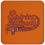 St. Louis Spirits ABA Basketball Team Drink Coaster color Burnt Orange St. Louis Spirits ABA Basketball Team Drink Coaster color Burnt Orange
