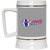 Utah Stars Beer Stein Mug Ceramic 22 oz. Capacity ABA Basketball Team color Gray Utah Stars Beer Stein Mug Ceramic 22 oz. Capacity ABA Basketball Team color Gray