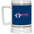 Utah Stars Beer Stein Mug Ceramic 22 oz. Capacity ABA Basketball Team color Royal Blue Utah Stars Beer Stein Mug Ceramic 22 oz. Capacity ABA Basketball Team color Royal Blue