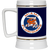 Miami Floridians ABA Ceramic Beer Stein 22 oz. American Basketball Association Team color Navy