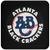 Atlanta Black Crackers Negro League Baseball Drink Coaster color Black